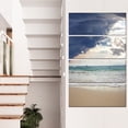 thumbnail image 1 of Heavy Clouds over Pacific Ocean - Seascape Canvas Art Print, 1 of 3