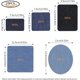 thumbnail image 3 of Parches de mezclilla CHAO 25 piezas para planchar parches termoadhesivos para ropa jeans chaquetas, 3 of 5