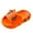 Orange, variant on Toddler Slippers Cute Animals Honeybee Thick Bottom Soft Sole Non Slip Comfortable Breathable Indoor and Outdoor EVA Slippers Orange