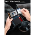 thumbnail image 3 of Billetera ZALVEX de piel delgada con bloqueo RFID para 12 a 15 tarjetas para hombre, 3 of 7