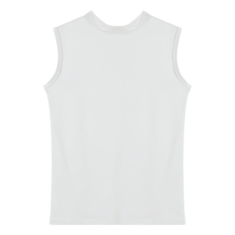 White clearance sleeveless shirt