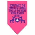 thumbnail image 5 of Pet and Dog Bandana Screen Printed, "Sometimes, The Smallest Things Take Up The Most Room In Your Heart", 5 of 10