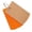 Orange, variant on Portable Ring-Bound Flash Cards, Blank Index Cards for Study, 3.54 x 2.17 Inch Memo Notepad, 1-Pack