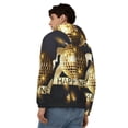 thumbnail image 4 of Naloa 2025 New Year 3 Men’s Hoodies, Zip up Hoodie, Sweatshirts,Hoodies for Men Sizes S-3XL-Small, 4 of 5