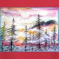 thumbnail image 3 of CafePress - Landscape, Colorful Art! T Shirt - Men's Classic Graphic Cotton T-Shirt, 3 of 4