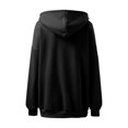 thumbnail image 7 of WENWU Hoodies Sweatshirt for Women Long Sleeve Pullover Hoodie Oversized Hoodies for Women Black Womens Sweatshirt Fall Clothes Trendy Womens Clothes, 7 of 7
