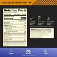 thumbnail image 3 of Optimum Nutrition, Gold Standard 100% Casein, 24g Protein Powder, Chocolate Peanut Butter, 1.87 lb, 3 of 10