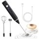 thumbnail image 1 of Electric Milk Frother With Double Whisk, Usb Rechargeable Milk Frother, 2 In 1 Handheld Battery Operated Milk Frother For Coffee, Latte, Cappuccino, W, 1 of 4