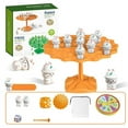thumbnail image 2 of IMENGL Frog Rabbit Astronaut Bal Tree Children's Toy Focus Training Folding Music Two Person Interactive Ba Board Game Activities for Toddlers 1-3,Toddler Magnets for Refrigerator,Animal Matching Ga, 2 of 6