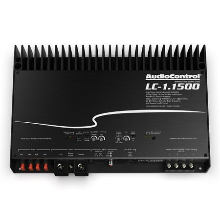 AudioControl - 1500W Monoblock Class D Amplifier - Black