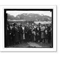 thumbnail image 2 of Historic Framed Print, Hoover & National Council of Catholic Women, 10/3/29, 17-7/8" x 21-7/8", 2 of 9