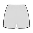thumbnail image 3 of SnZhen Shorts for Women Loose Fit Women's Summer Solid Color Sexy Elastic Waist Side Pleated Casual Shorts, 3 of 5