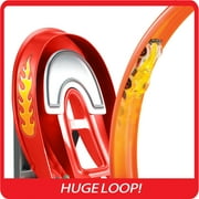 Hot Wheels Action Power Shift Motorized Raceway Track Playset with Booster & 5 Cars in 1:64 Scale