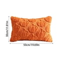 thumbnail image 2 of Pumpkin Pillow Covers 30x50 Inch for Halloween Home Decor Soft Cushion Case for Porch Sofa Couch Bed Livingroom D, 2 of 8