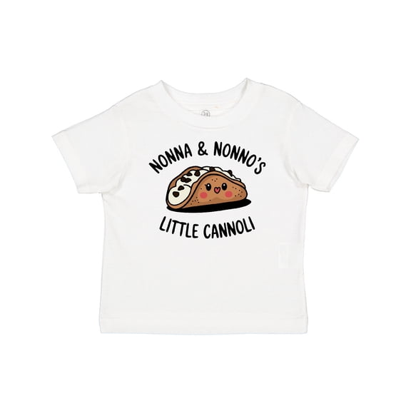 Inktastic Nonna and Nonno's Little Cannoli Cute Italian Grandparents Boys or Girls Baby T-Shirt