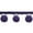 Purple, variant on Expo Int'l 5 yards of Bonita Pom Pom Fringe Trim