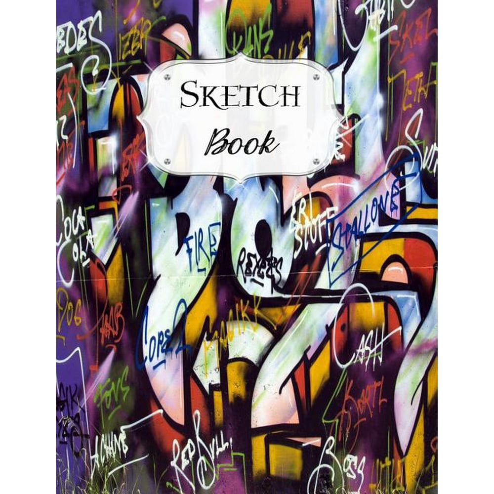 Sketch Book Graffiti Sketchbook Scetchpad for Drawing or Doodling