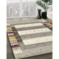 thumbnail image 2 of Ahgly Company Indoor Rectangle Contemporary Desert Sand Beige Abstract Area Rugs, 2' x 5', 2 of 6