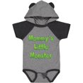 thumbnail image 3 of Inktastic Mommy's Little Monster Boys or Girls Baby Bodysuit, 3 of 5