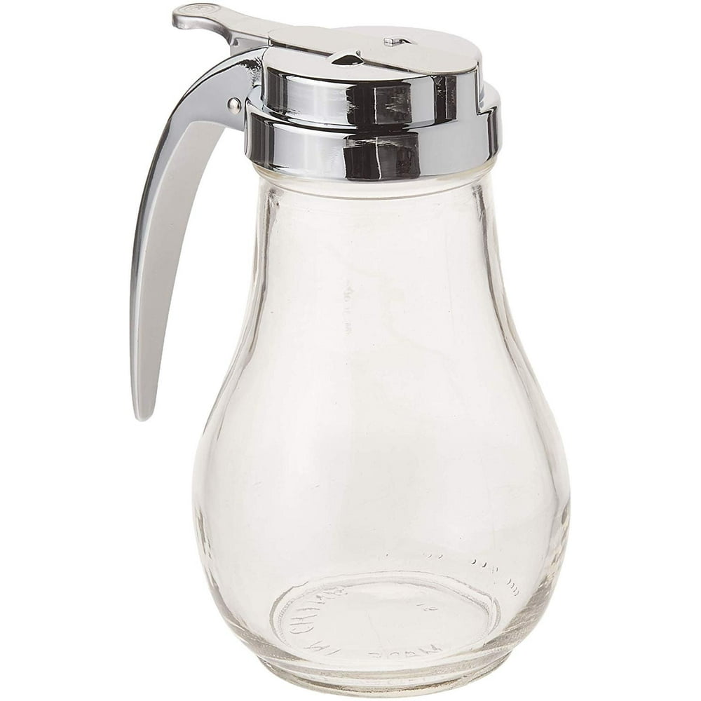 Winco G116 Maple Syrup or Honey Dispenser14 oz, Medium, Clear, Steel
