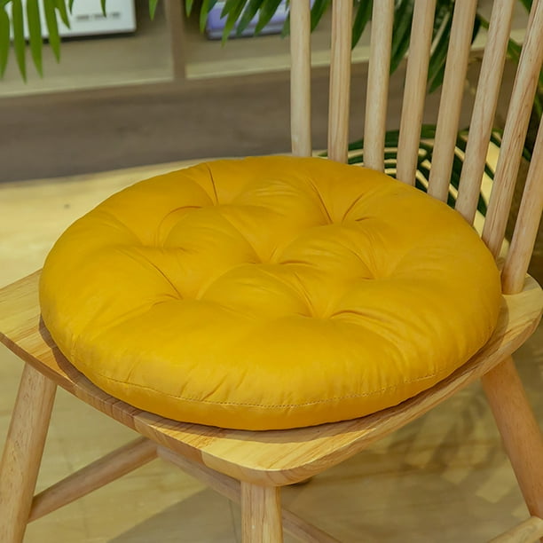 HEVIRGO Chair Cushion Solid Color Non Skid Polyester Rocking