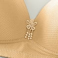 thumbnail image 6 of Uqiangy Gym Tops for Women Women's Bras Breast Reduction Bra Plus Size Bras Senior Bras for Women Posture Corrector Bra for Women Light yellow L, 6 of 8