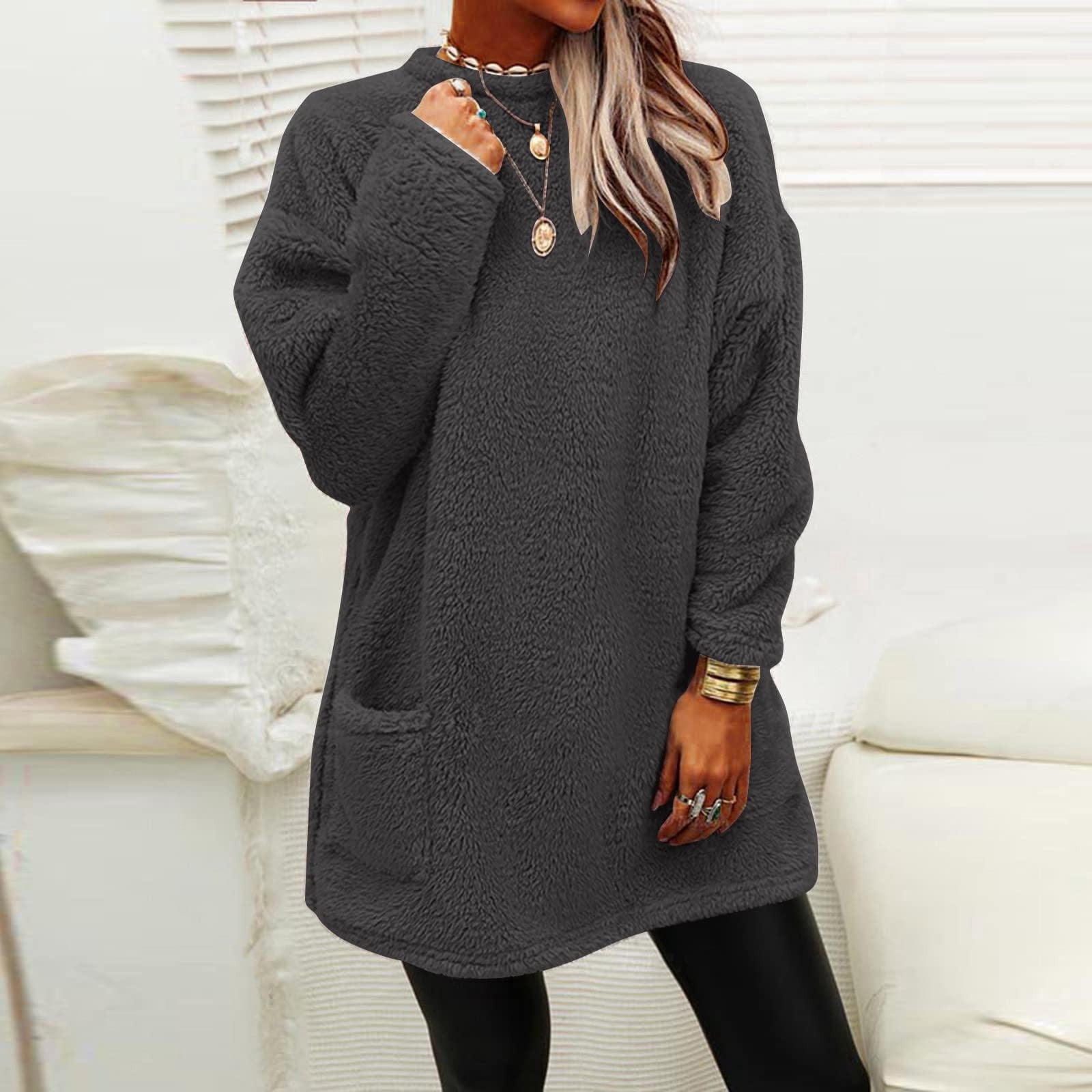 Girls Teddy Fleece Hoodie - Fluffy Soft Plush Pullover For Teens & Kids 7-12 Years-533700