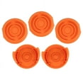 thumbnail image 3 of 5pack Spool Cap Cover 50006531 WA6531 for Worx WG170, WG170.1, WG170.9 - 3-in-1 WG180 WG191 Trimmer, Edger & Mini Mower, 3 of 6