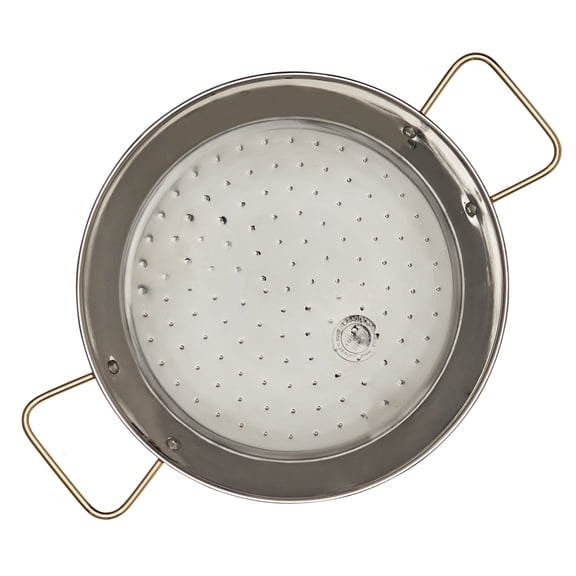 Garcima 10-inch Stainless Steel Paella Pan, 26cm