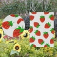 thumbnail image 2 of SKYSONIC Beautiful Strawberry Double-Sided Printed Garden House Sports Flag-28x40(in)-Polyester Decorative Flags for Courtyard Garden Flowerpot, 2 of 6