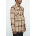 thumbnail image 2 of Flannel Shirts for Men, Long Sleeve Button Down Shirt Lightweight Plaid Brushed Casual, 2 of 4