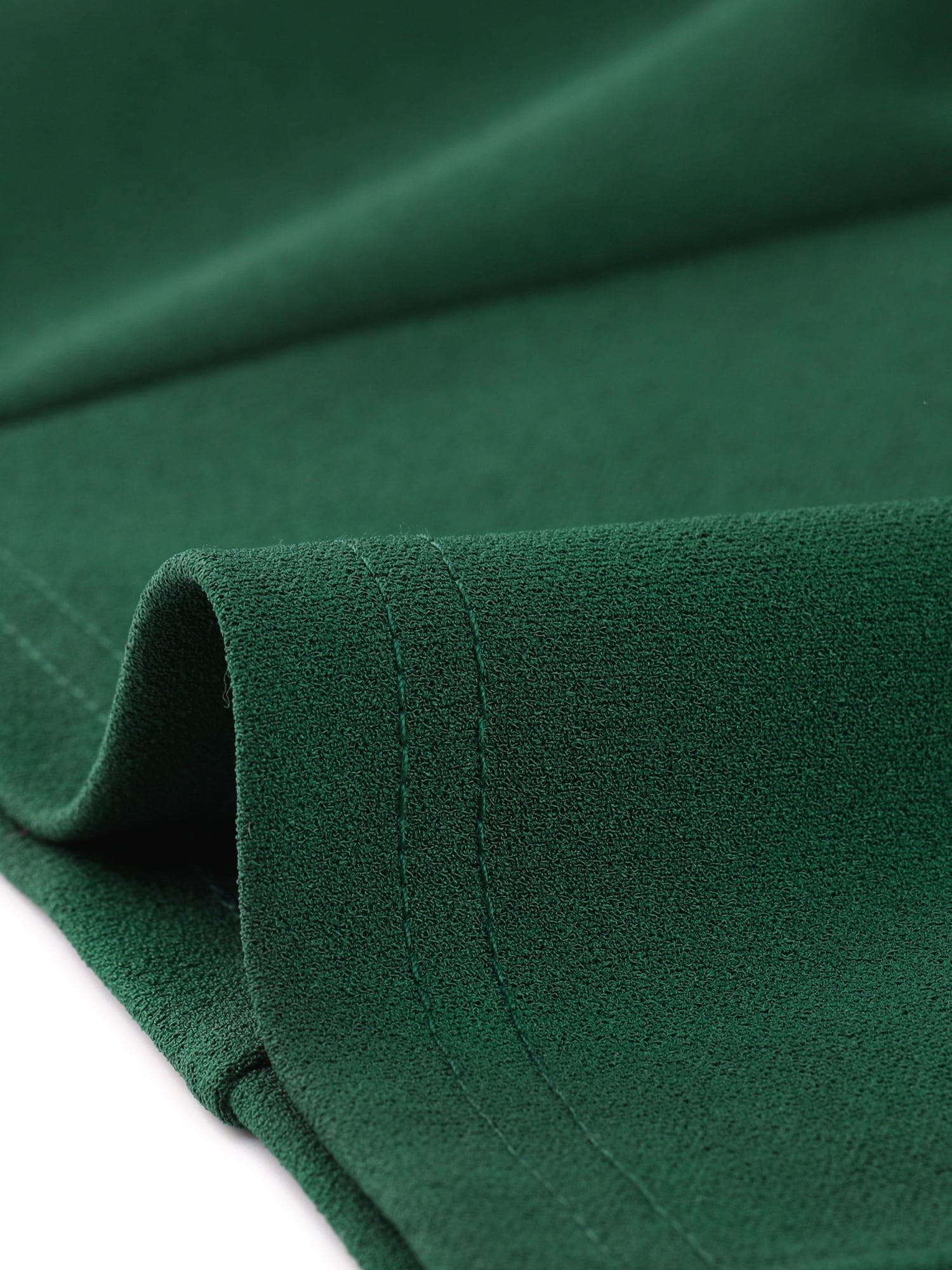DARING DIVA Slim Fit Sleeveless Work Dress S Dark Green