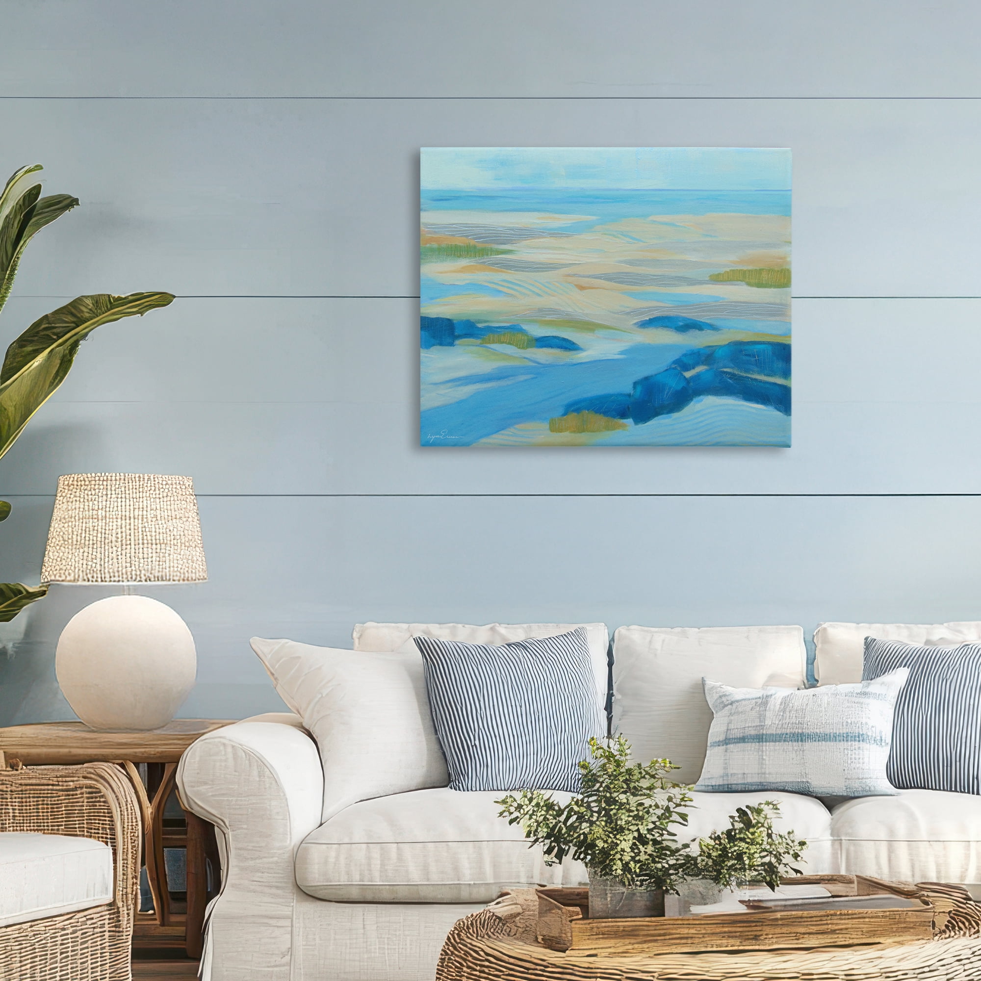 Stupell Industries Coastal Walk Among Dunes Canvas Wall Art, design by Lynn Ericson Fine Art
