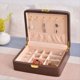 thumbnail image 4 of Caja de Almacenamiento de Joyas de Madera Maciza con Hebilla, Caja de Joyería con Compartimentos Múltiples y Tapa Abatible, Caja de Almacenamiento con Compartimentos para Joyas, 4 of 10