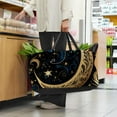 thumbnail image 6 of New Moon Symbol Large Capacity Reusable Foldable Beach Bag | Oxford Cloth Beach Bag, Laundry Organizer, and Decorative Box, 6 of 7