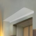 thumbnail image 5 of Awning Canopy UV Rain Snow Protection for Front Door/Porch Patio Roof, Rain Shelter Thicken Clear Cover Maintenance-Free Awning Polycarbonate Sheet No Brackets, 5 of 12