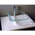 thumbnail image 1 of Cantrio Koncepts GS-113 Crystal Glass Pyramid Sink, 1 of 1
