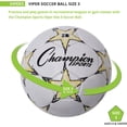 thumbnail image 2 of Champion Sports Viper Soccer Ball - Size 3, 2 of 7