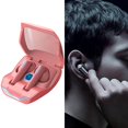 thumbnail image 3 of XG02 Auriculares inalámbricos Bluetooth para juegos de música Auriculares HiFi Sonido envolvente Profesional, Micrófono dual Control táctil portátil B Rosa Sunnimix auriculares bluetooth, 3 of 7