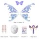 thumbnail image 1 of Alas de mariposa eléctricas brillantes con música, ala de hada móvil brillante para niños, fiesta de cumpleaños, Navidad y Halloween, vestido, 1 of 4