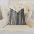 thumbnail image 2 of Plutus 24" x 24" New Hampton Luxury Throw Pillow in Ivory and Blue, 2 of 3