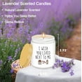 thumbnail image 3 of ZJQYDS Birthday Gifts for Women, Unique Gifts for Women, Best Friend, BFF, Mom, Sister Gift for Sisters, Funny Anniversary Christmas Valentines Gift for Her - Lavender Scented Candles, 3 of 10