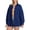 Light Navy, variant on Womens Corduroy Shacket Jacket Shirt Oversized Button Down Shirts Long Sleeve Casual Tops and Outwear