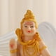 thumbnail image 3 of Escultura de Buda de Tailandia, obra de arte coleccionable, adorno dorado, figurita decorativa de resina para mesa, recuerdo, decoración del hogar, BLESIY Estatua de Buda en miniatura, 3 of 8