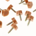 thumbnail image 7 of 10 Pairs Apricot High Heel Tips Taps Replacement Shoe Repair Dowels Stiletto 12mm Thick Pin, 7 of 7