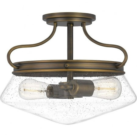 

2 Light Semi-Flush Mount-French Bronze Finish Bailey Street Home 71-Bel-4352246