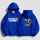 thumbnail image 4 of Sudadera con capucha de baloncesto Curry Gold State Sports Coat Sudadera Warriors Stephen Black, 4 of 5