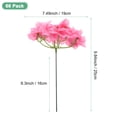 thumbnail image 3 of Uxcell 40-Pack Silk Hydrangea Flowers, Artificial Flowers Heads with 40pcs Stems for Home Decor/Wedding/DIY[Beige], 3 of 7
