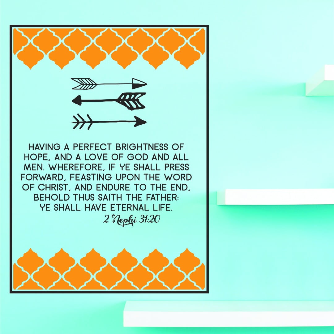 Do It Yourself Wall Decal Sticker Having A Perfect Brightness Of Hope