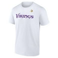 thumbnail image 2 of Men's  White Minnesota Vikings Hot Shot T-Shirt, 2 of 3
